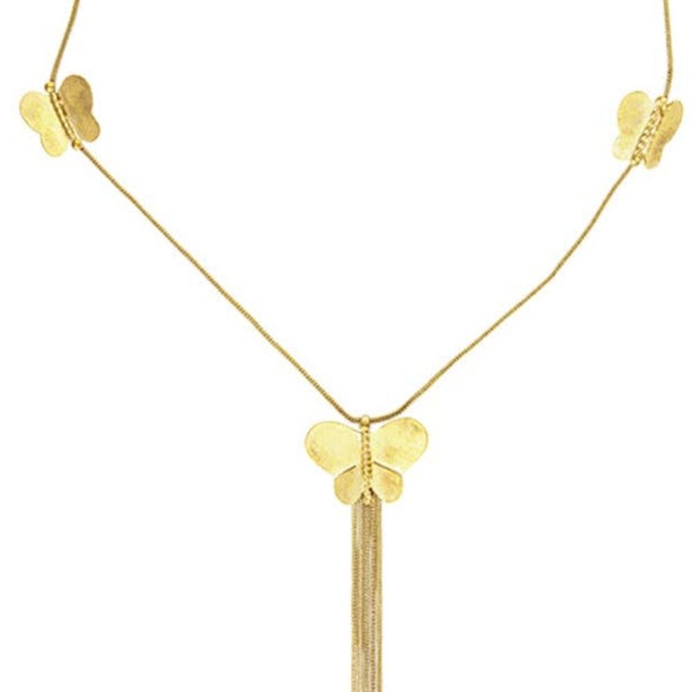 Butterfly Dream Tassel Chain Necklace
